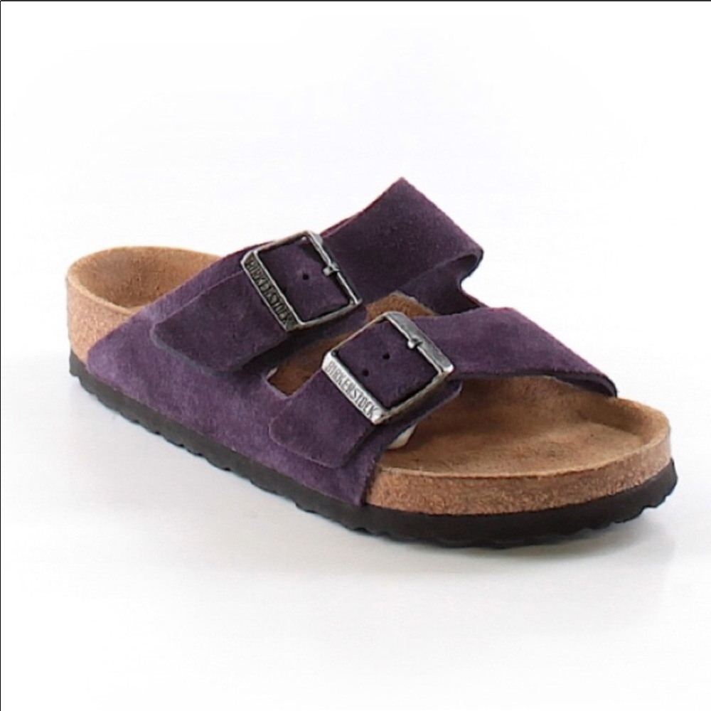 Birkenstock Arizona Purple Suede